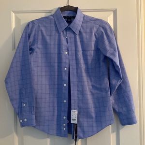 Brooks Brothers Non-Iron Boys Button Down, Size 12 NEW w/tags